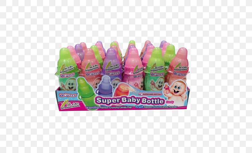 Baby Bottles Confectionery Chewing Gum Flavor Caramel, PNG, 500x500px, Baby Bottles, Bottle, Break Bulk Cargo, Candy, Caramel Download Free