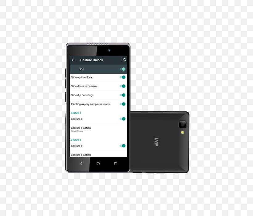 Smartphone Feature Phone LYF WIND 7i LYF C459 4G, PNG, 600x700px, Smartphone, Android, Brand, Communication Device, Electronic Device Download Free