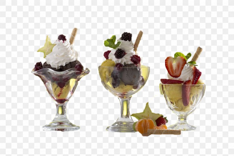Strawberry Ice Cream Sundae Parfait, PNG, 1024x682px, Ice Cream, Berry, Cream, Dairy Product, Dame Blanche Download Free