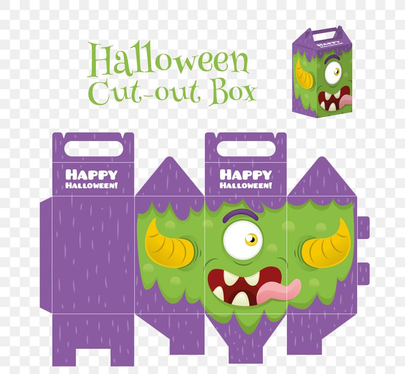 Halloween Box Illustration, PNG, 800x756px, Halloween, Area, Box, Brand, Haunted House Download Free