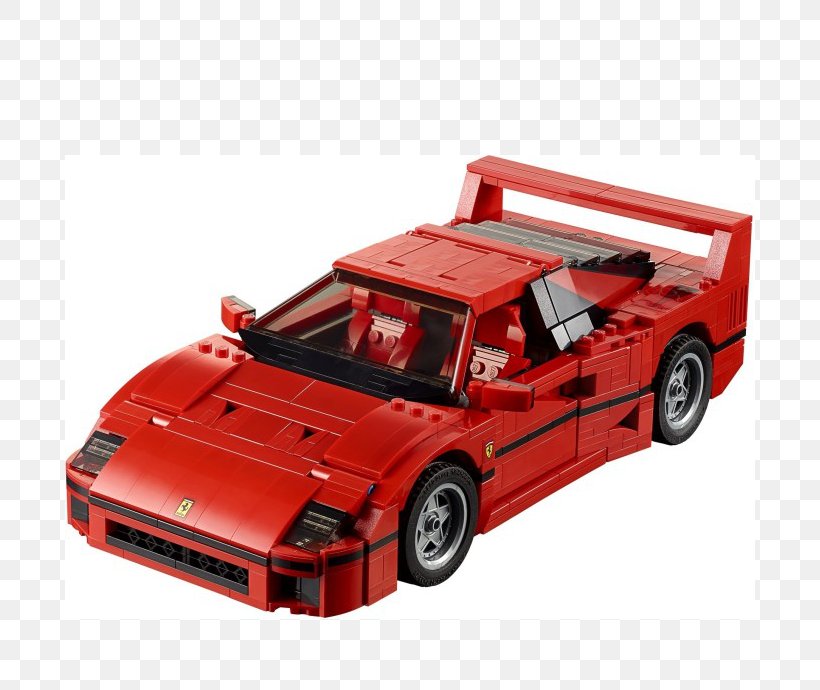 LEGO 10248 Creator Ferrari F40 Car Ferrari F430, PNG, 690x690px, Ferrari F40, Automotive Design, Automotive Exterior, Car, Ferrari Download Free