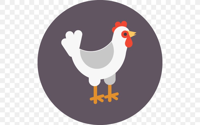 Rooster Chicken As Food Illustration Graphics, PNG, 512x512px, Rooster, Beak, Bird, Chicken, Chicken As Food Download Free