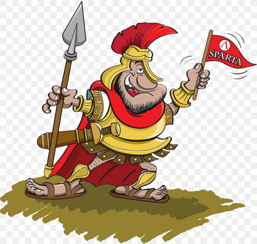 Spartan Army Cartoon Illustration, PNG, 1000x953px, Sparta, Art, Cartoon, Drawing, Fictional Character Download Free