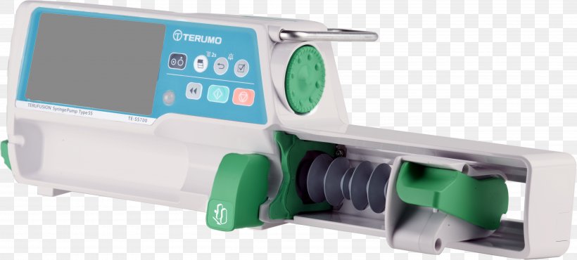 Terumo Corporation Syringe Driver Infusion Pump Intravenous Therapy, PNG, 4217x1904px, Terumo Corporation, Baxter International, Catheter, Hardware, Infusion Pump Download Free