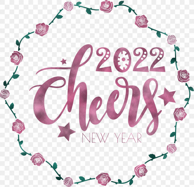 2022 Cheers 2022 Happy New Year Happy 2022 New Year, PNG, 3000x2889px, Floral Design, Geometry, Human Body, Jewellery, Line Download Free