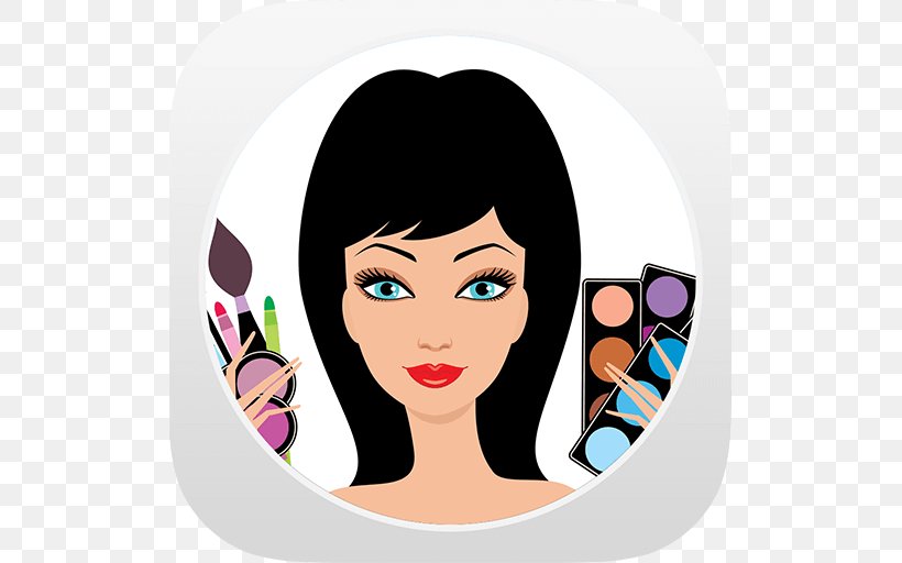 Cosmetics Make-up Artist Foundation Clip Art, PNG, 512x512px, Watercolor, Cartoon, Flower, Frame, Heart Download Free