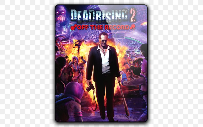 Dead Rising 2: Off The Record Frank West Xbox 360, PNG, 512x512px, Dead Rising 2 Off The Record, Advertising, Album Cover, Capcom, Dead Rising Download Free