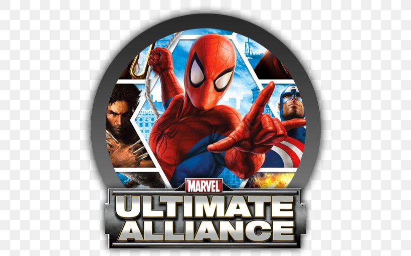 Marvel: Ultimate Alliance PlayStation 2 Marvel Ultimate Alliance 2 Video Games Marvel Universe, PNG, 512x512px, Marvel Ultimate Alliance, Action Figure, Activision, Avengers, Fictional Character Download Free
