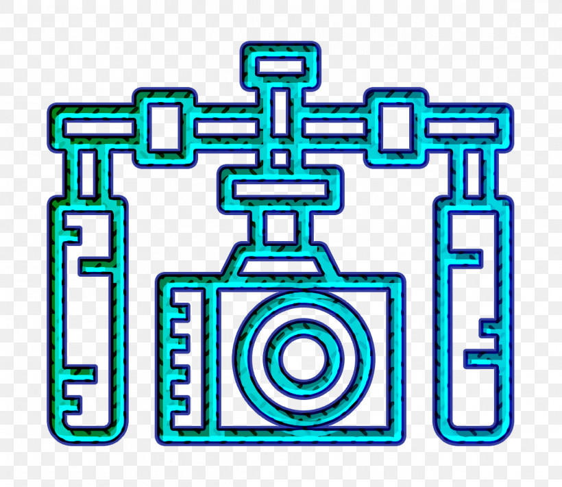 Film Director Icon Gimbal Icon, PNG, 1166x1012px, Film Director Icon, Circle, Electric Blue, Gimbal Icon, Line Download Free