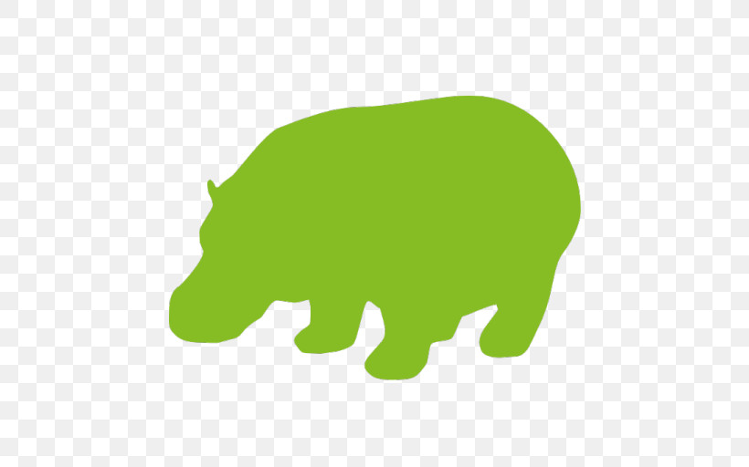 Green Bear Animal Figure Snout Grass, PNG, 512x512px, Green, Animal Figure, Bear, Grass, Grizzly Bear Download Free