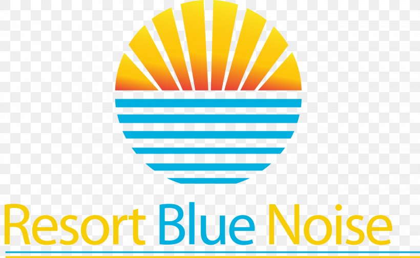 Resort Blue Noise Logo Brand Yellow Font, PNG, 2542x1564px, Logo, Area, Brand, Orange, Resort Download Free