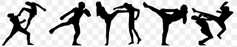 Mae Mai Muay Thai Boxing Kick Strike, PNG, 3000x600px, Muay Thai, Arm, Behavior, Black, Black And White Download Free
