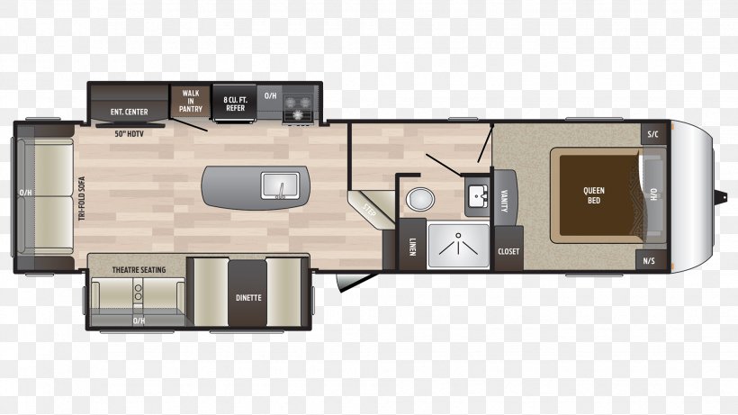 Campervans Floor Plan Fifth Wheel Coupling Caravan Keystone RV Co, PNG, 1955x1100px, Campervans, Caravan, Chassis, Elevation, Fifth Wheel Coupling Download Free