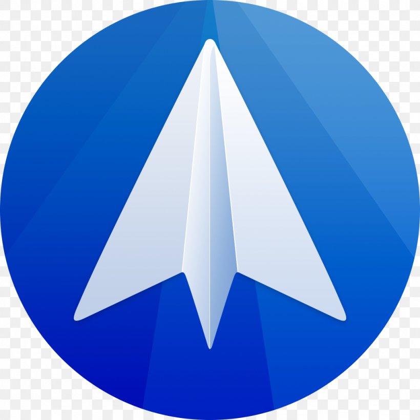 Email Client Spark MacOS Readdle, PNG, 1024x1024px, Email Client, Apple, Apple Id, Azure, Blue Download Free