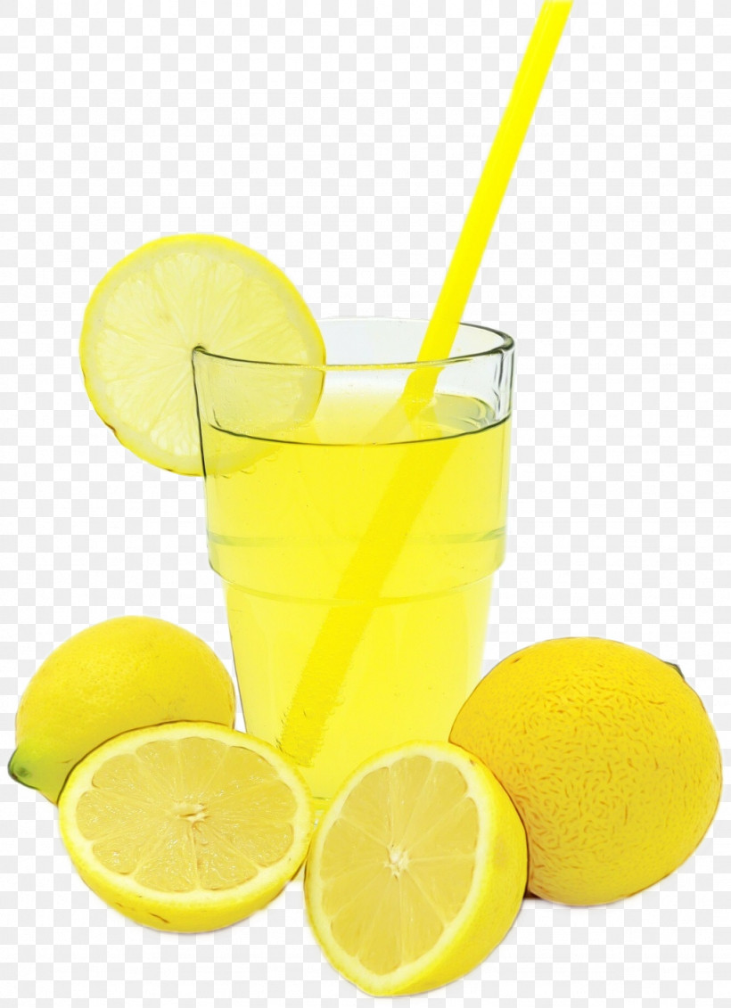 Lemonade Lemon-lime Drink Lemon Orange Juice Lime, PNG, 1024x1413px, Watercolor, Citrus, Juice, Lemon, Lemonade Download Free