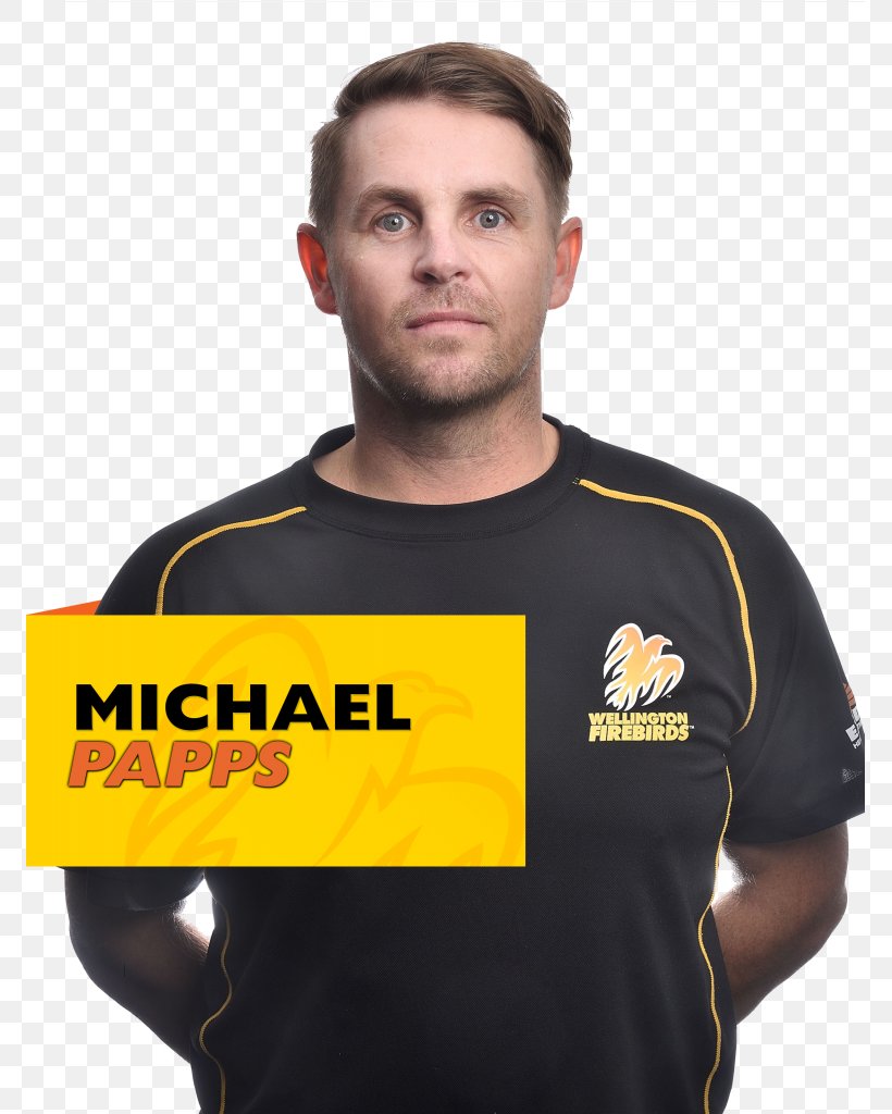 Michael Papps Wellington Cricket Team T-shirt, PNG, 771x1024px, Wellington Cricket Team, Brand, Christchurch, Cricket, Facial Hair Download Free