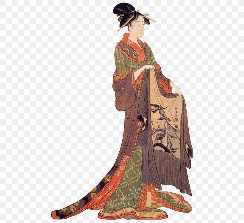 Yoshiwara LAlmanach Des Maisons Vertes Ukiyo-e Printmaking Art, PNG, 639x750px, Yoshiwara, Art, Artist, Bijinga, Costume Download Free