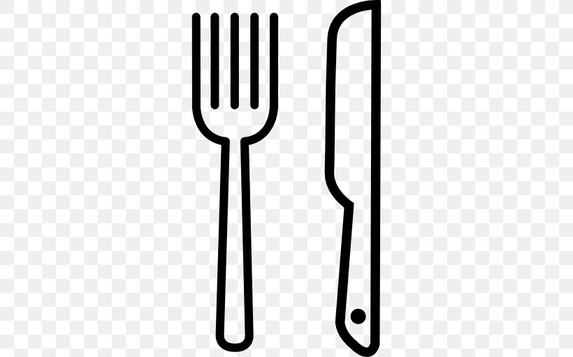 Knife Fork Spoon Kitchen Utensil Cutlery, PNG, 512x512px, Knife, Black And White, Blade, Butter Knife, Cutlery Download Free
