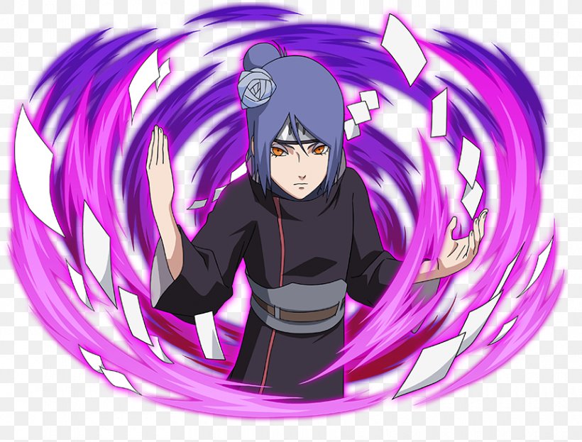Konan Naruto: Ultimate Ninja Hiruzen Sarutobi Deidara Sasuke Uchiha, PNG, 860x654px, Watercolor, Cartoon, Flower, Frame, Heart Download Free