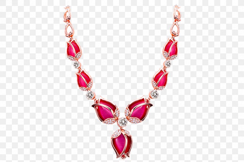Necklace Earring Ruby Pendant, PNG, 900x600px, Necklace, Chain, Clothing, Designer, Dress Download Free