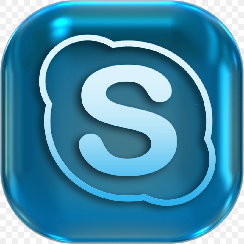 Skype For Business Instant Messaging Telephone Call WhatsApp, PNG, 1024x1024px, Skype, Aqua, Azure, Blue, Computer Download Free