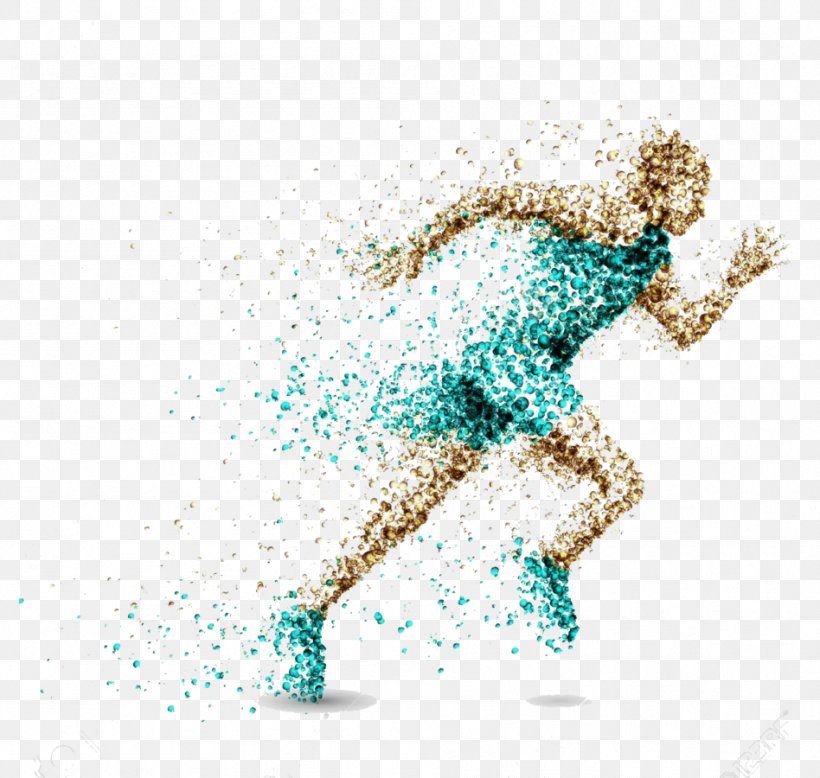 Running Graphic Design, PNG, 948x900px, 5k Run, Running, Aqua, Art, Athletics Download Free