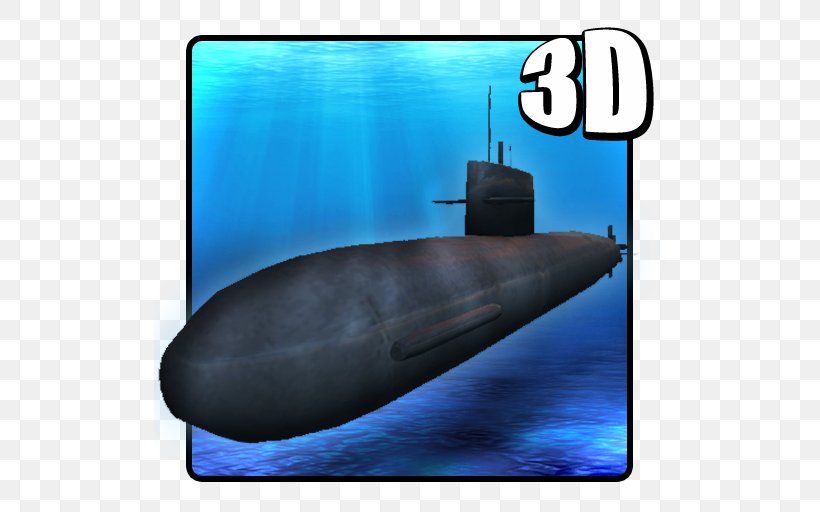 Submarine Simulator 3D, PNG, 512x512px, Ballistic Missile Submarine, Android, Cruise Missile Submarine, Naval Architecture, Navy Download Free