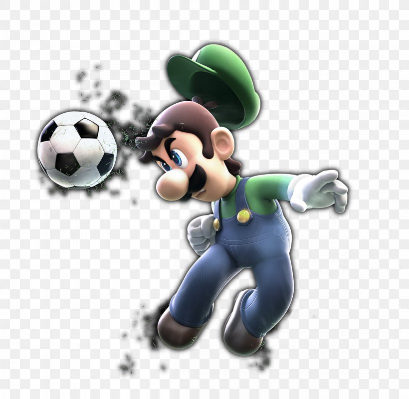 Mario Sports Superstars Super Mario Strikers Mario Bros. Luigi, PNG, 1200x1171px, Mario Sports Superstars, Ball, Figurine, Football, Luigi Download Free