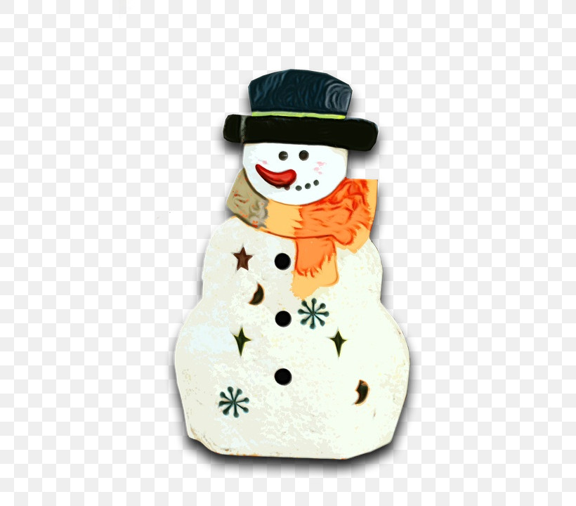 Snowman, PNG, 481x720px, Watercolor, Paint, Snow, Snowman, Wet Ink Download Free