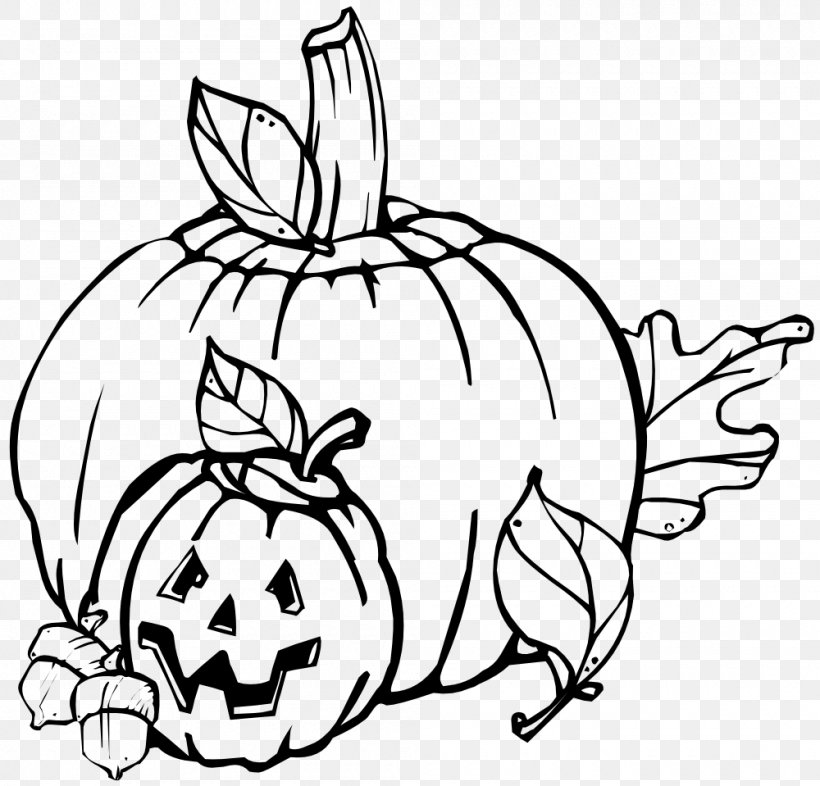 Halloween Pumpkin Clip Art, PNG, 1000x959px, Halloween, Artwork, Black And White, Drawing, Flower Download Free