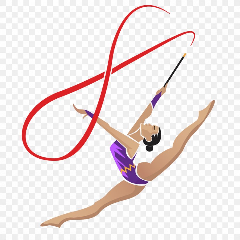 Ribbon Gymnastics Sport, PNG, 1000x1000px, Ribbon, Adobe Creative Cloud, Arm, Entertainment, Gymnast Download Free