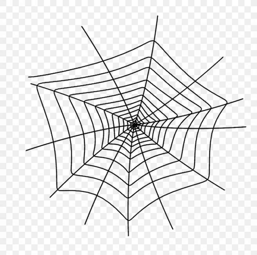 Spider Web Halloween Christmas Decoration Clip Art, PNG, 841x835px, Spider, Area, Artwork, Black And White, Christmas Download Free
