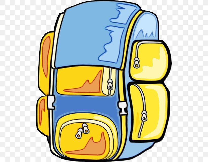 Backpack Cartoon, PNG, 535x640px, Watercolor, Backpack, Bag, Baggage, Drawing Download Free