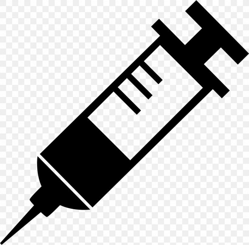 Hypodermic Needle Syringe Medicine Clip Art, PNG, 980x966px, Hypodermic Needle, Black And White, Drug, Health Care, Injection Download Free