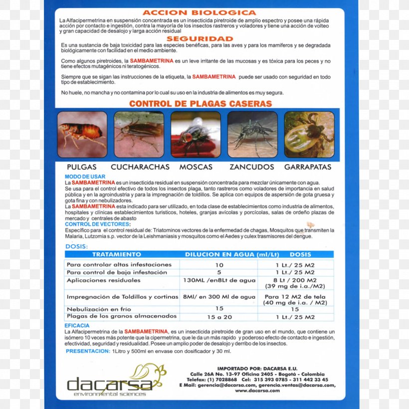 Insecticide Pyrethroid Brochure Concentració Area, PNG, 1024x1024px, Insecticide, Area, Broadspectrum Antibiotic, Brochure, Dacarsa Sl Download Free