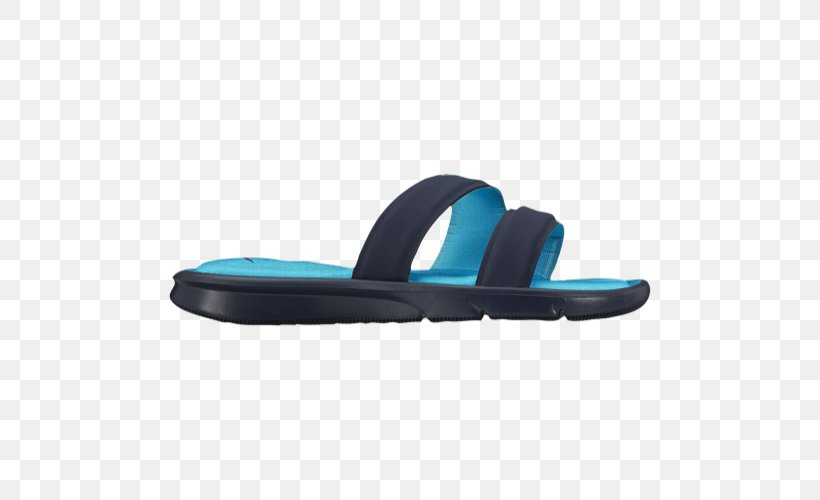 Nike Sandal Slide Shoe Flip-flops, PNG, 500x500px, Nike, Adidas, Aqua, Blue, Electric Blue Download Free