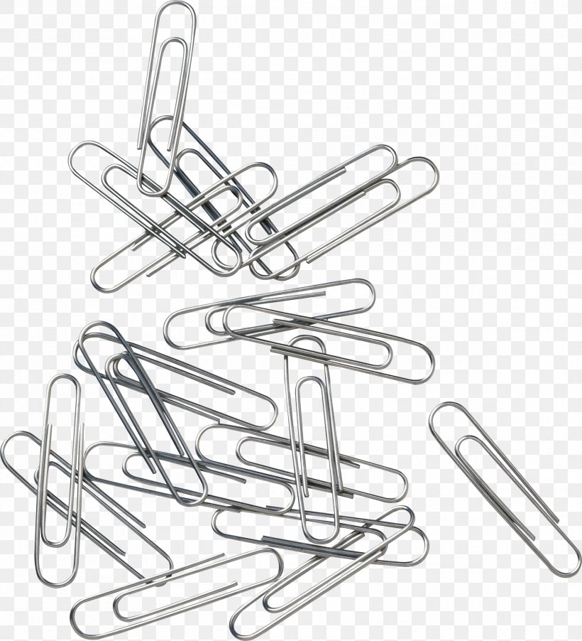 Paper Clip Stationery Material Staple, PNG, 2384x2625px, Paper, Auto Part, Bathroom Accessory, Binder Clip, Black And White Download Free
