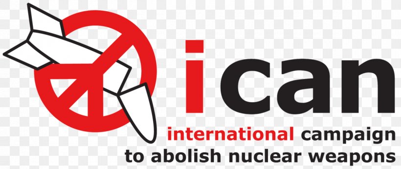 2017 Nobel Peace Prize International Campaign To Abolish Nuclear Weapons Treaty On The Prohibition Of Nuclear Weapons Organization, PNG, 1200x509px, Nuclear Weapon, Antinuclear Movement, Area, Brand, Disarmament Download Free