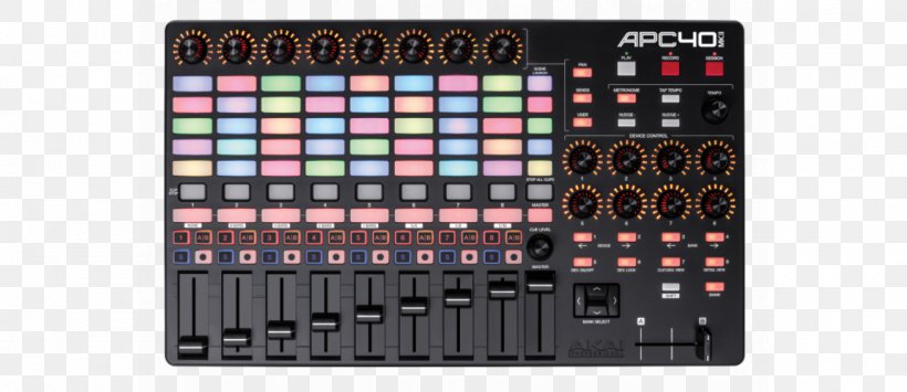 Akai Professional APC40 MKII Ableton Live MIDI Controllers, PNG, 1500x650px, Watercolor, Cartoon, Flower, Frame, Heart Download Free