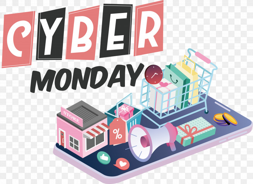 Cyber Monday, PNG, 6626x4818px, Cyber Monday, Discount, Sales, Special Offer Download Free
