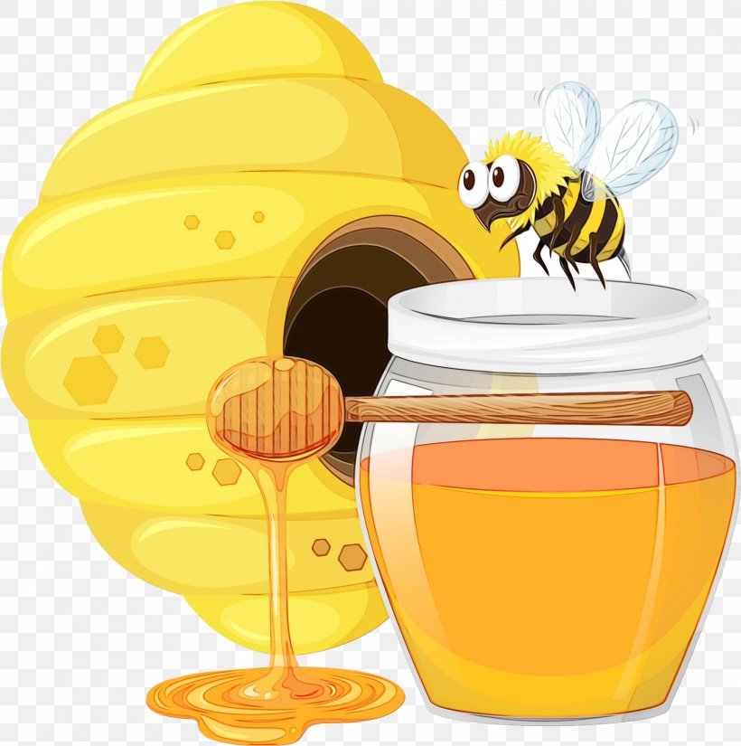 Bee Cartoon, PNG, 1925x1939px, Watercolor, Bee, Beehive, Bumblebee, Cartoon Download Free