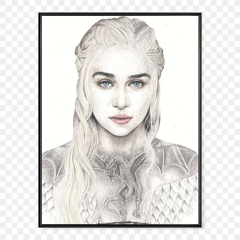 Daenerys Targaryen Pencil Vs. Camera Canvas Print Game Of Thrones, PNG, 1200x1200px, Daenerys Targaryen, Art, Artwork, Beauty, Ben Heine Download Free
