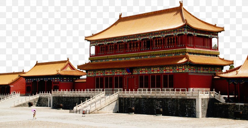 Forbidden City Tiananmen Square Beijing City Fortifications Jingshan Park, PNG, 2782x1440px, Forbidden City, Architecture, Beijing, Beijing City Fortifications, Building Download Free