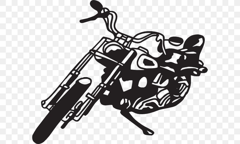 Motorcycle Harley-Davidson Chopper Clip Art, PNG, 600x493px, Motorcycle, Bicycle, Black And White, Chopper, Custom Motorcycle Download Free