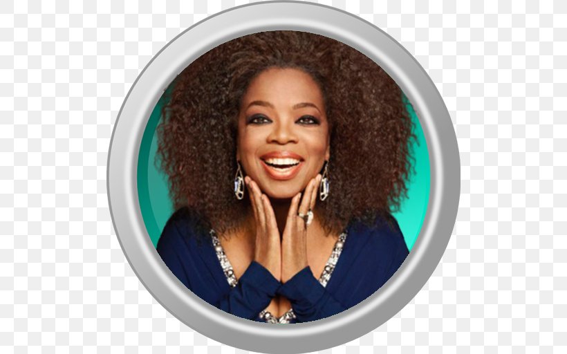 Oprah Winfrey O, The Oprah Magazine The Butler Oprah's Favorite Things, PNG, 512x512px, Oprah Winfrey, Afro, Brown Hair, Butler, Food Wine Download Free
