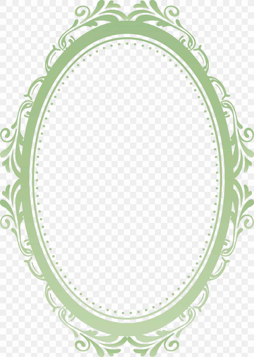Oval Frame, PNG, 2132x2999px, Oval Frame, Area, Circle, Line, Ornament Download Free