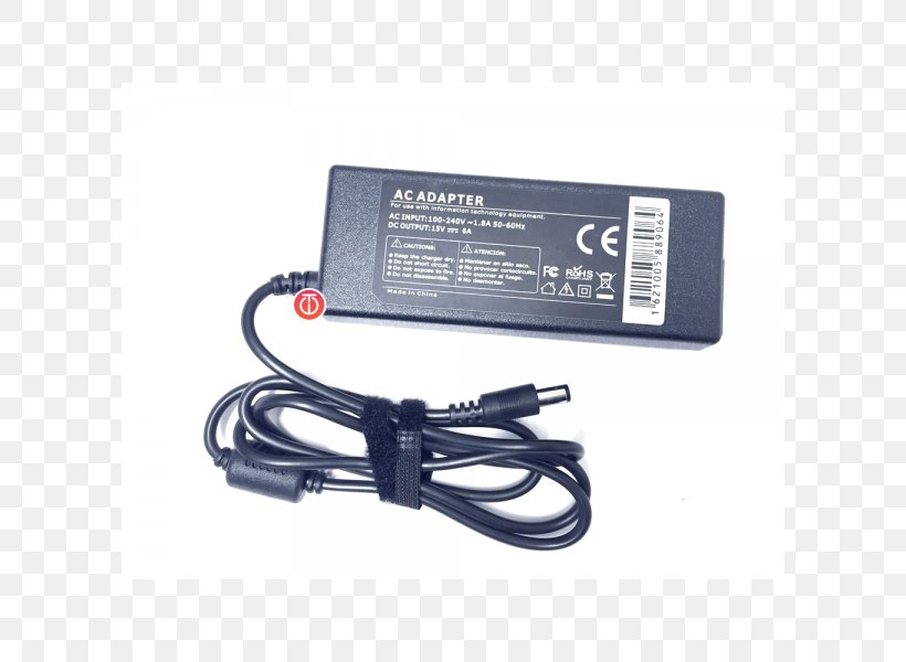AC Adapter Laptop Product Computer Hardware, PNG, 600x600px, Ac Adapter, Adapter, Alternating Current, Battery Charger, Computer Component Download Free