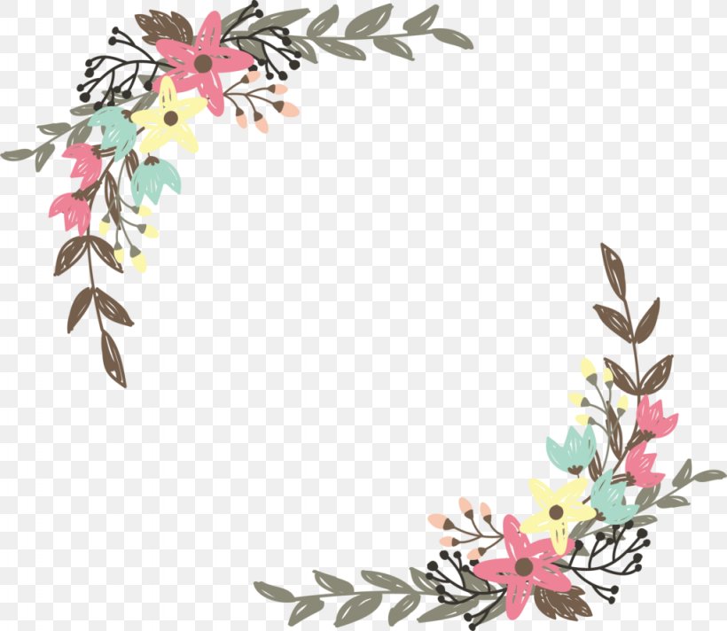 Borders And Frames Vector Graphics Clip Art Flower, PNG, 1024x890px