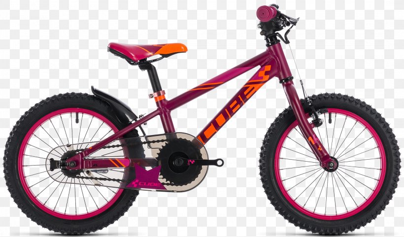 Cube Kid 160 (2018) Bicycle Cube Bikes Cycling, PNG, 2140x1257px, 2017, 2018 Fiat 500, Cube Kid 160 2018, Bicycle, Bicycle Accessory Download Free