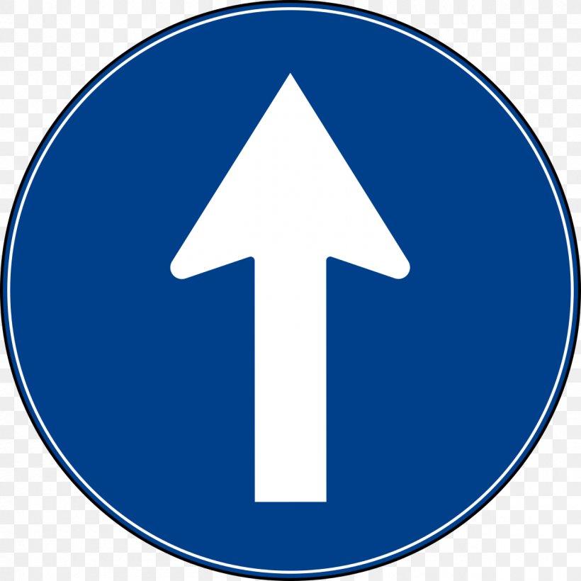 Traffic Sign One-way Traffic Road Stop Sign Hook Turn, PNG, 1200x1200px, Traffic Sign, Area, Blue, Electric Blue, Hook Turn Download Free